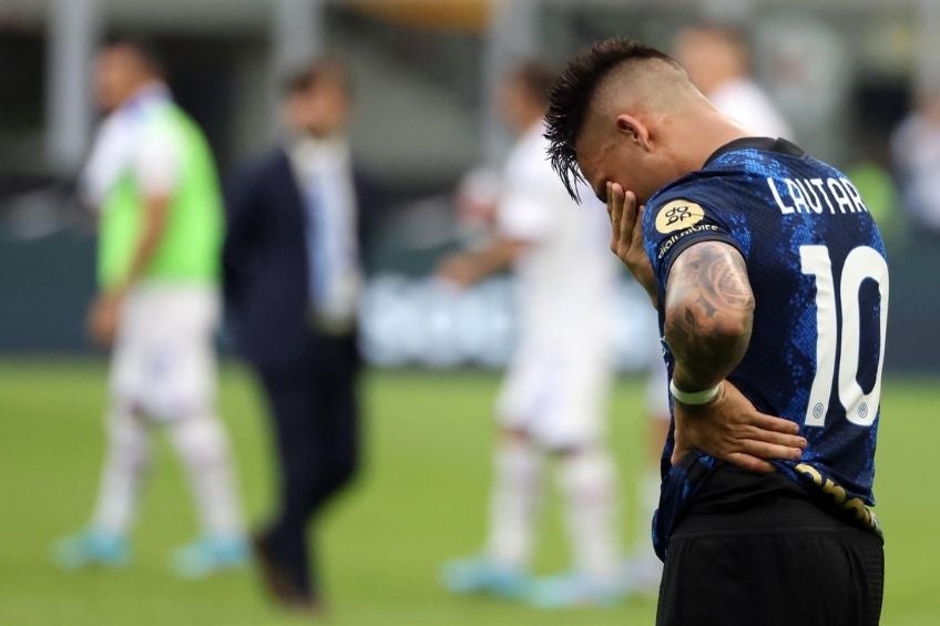 Lautaro Martínez tras el partido