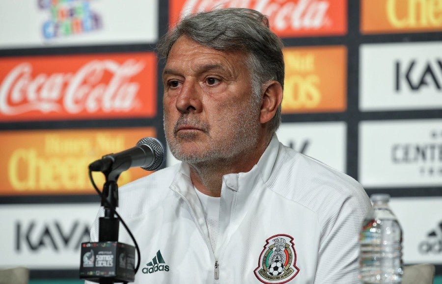 Gerardo Martino en conferencia de prensa