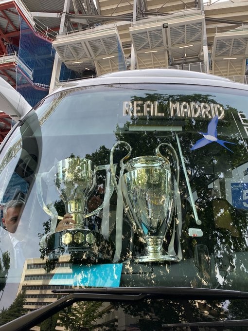 Autobus del Real Madrid