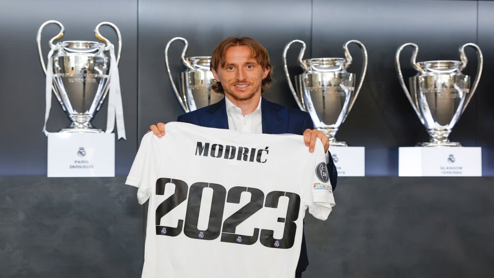 Luka Modric renueva con el Real Madrid