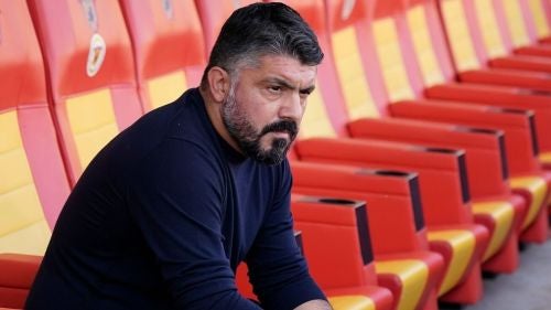 Gattuso durante un partido