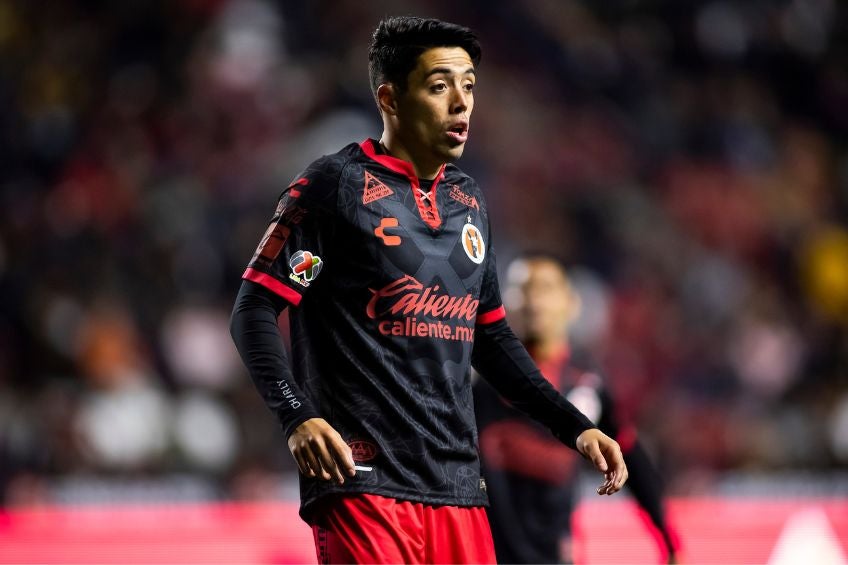 Eduardo Tercero durante un partido de Xolos