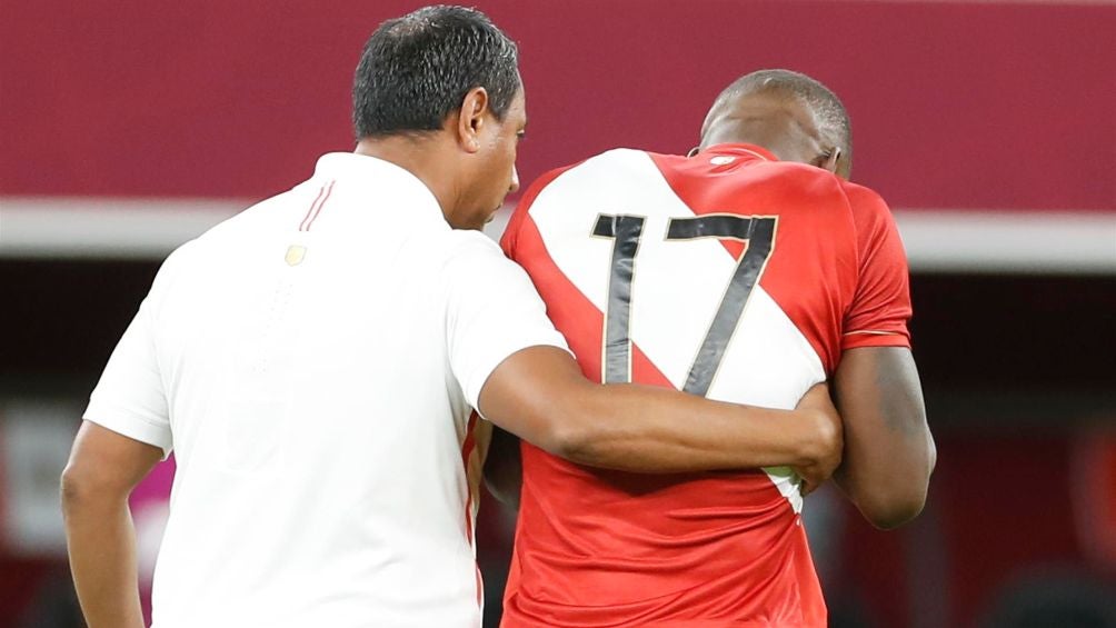 El seleccionado peruano se mostró muy triste