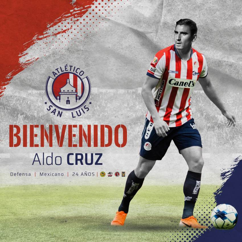Aldo Rocha es nuevo jugador de Atlético de San Luis