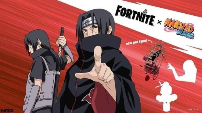 Skins de Naruto que llegarán a Fortnite