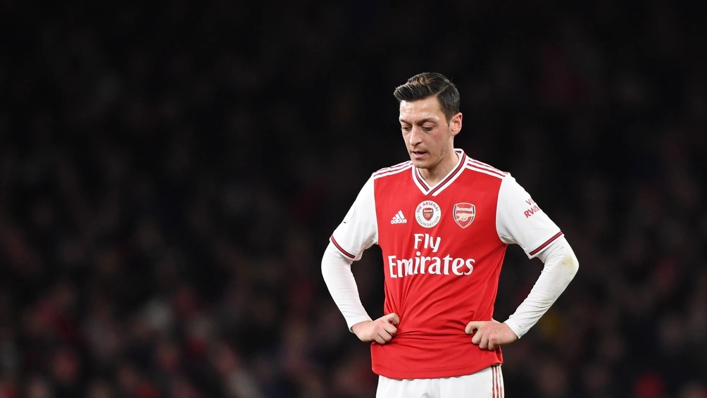 Mesut Özil en su paso como jugador del Arsenal