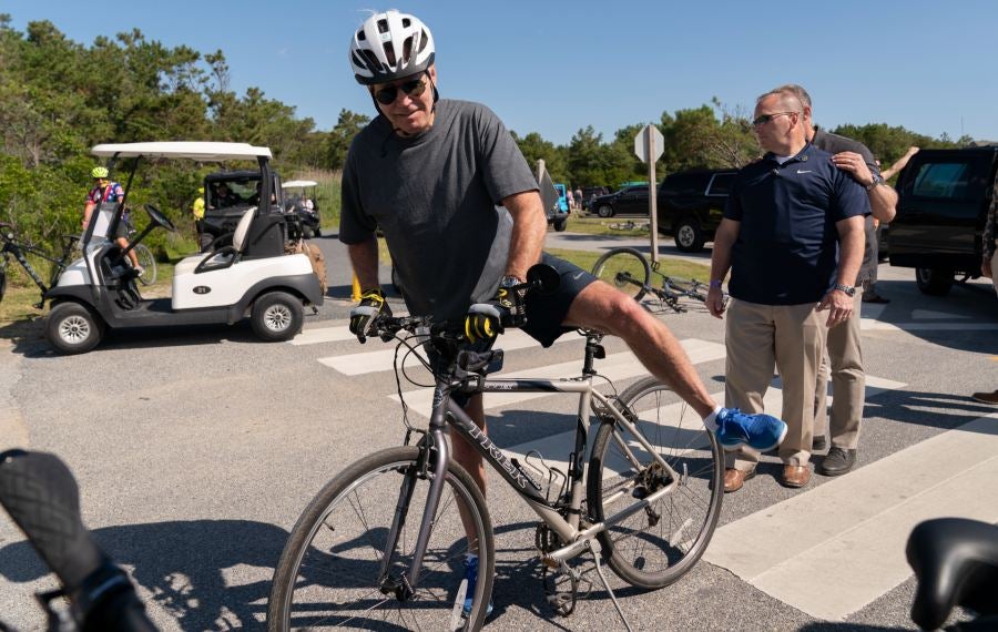 Biden en paseo