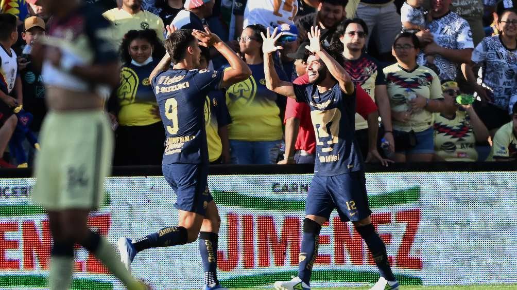 Pumas derrotó al América en el amistoso