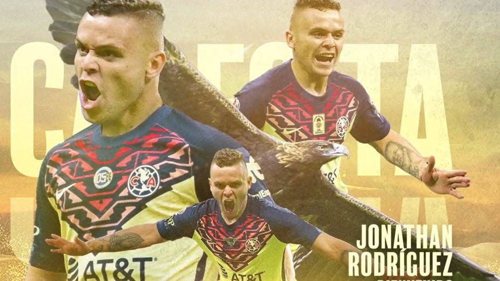 Jonathan Rodríguez fue presentado con el América