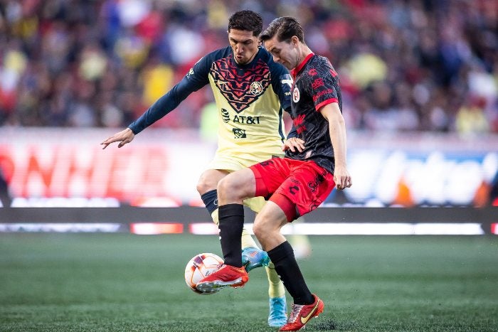 Marcel Ruiz en acción como jugador de Tijuana