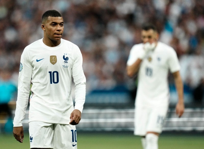 Mbappé con Francia