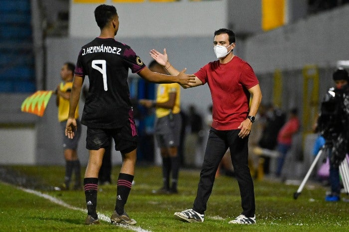 Jesús Hernández y Luis Pérez en festejo