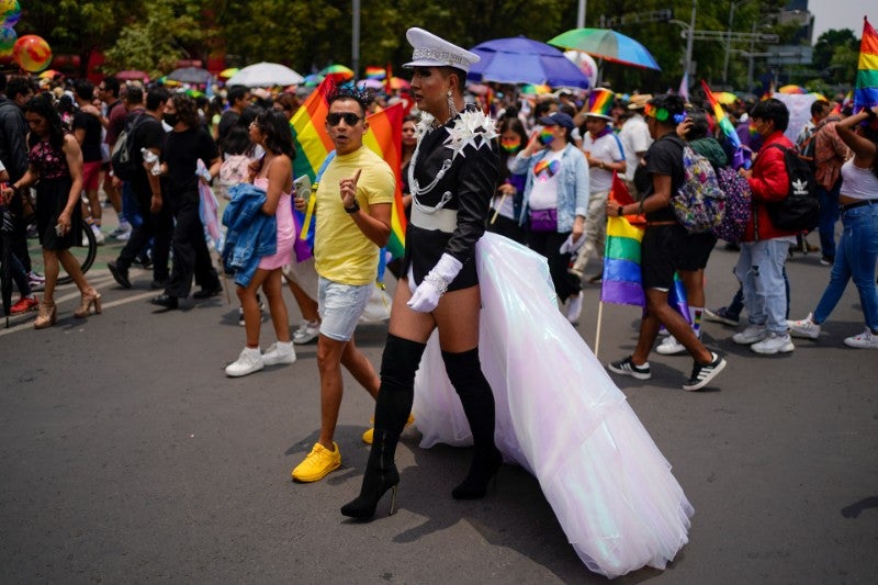 Marcha LGBT en la CDMX