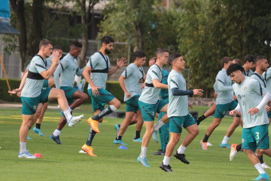 Entrenamiento del América este martes 28 de junio