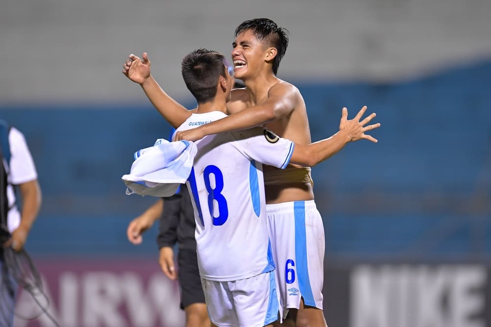 Guatemala celebra su pase al Mundial Sub 20