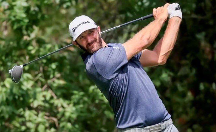 Dustin Johnson en juego