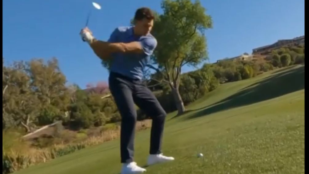 Tom Brady lució en el "hoyo a uno" en el golf