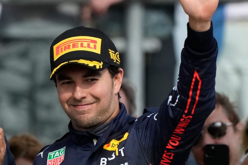 Checo Pérez tras el GP de Silverstone