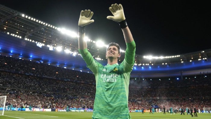 Courtois, tras ganar la Champions con el Real Madrid