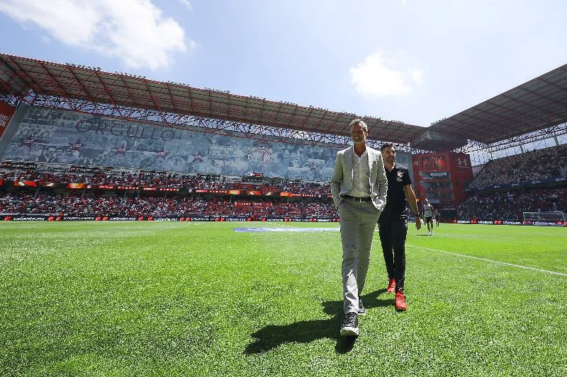 Diego Cocca en el Nemesio Diez