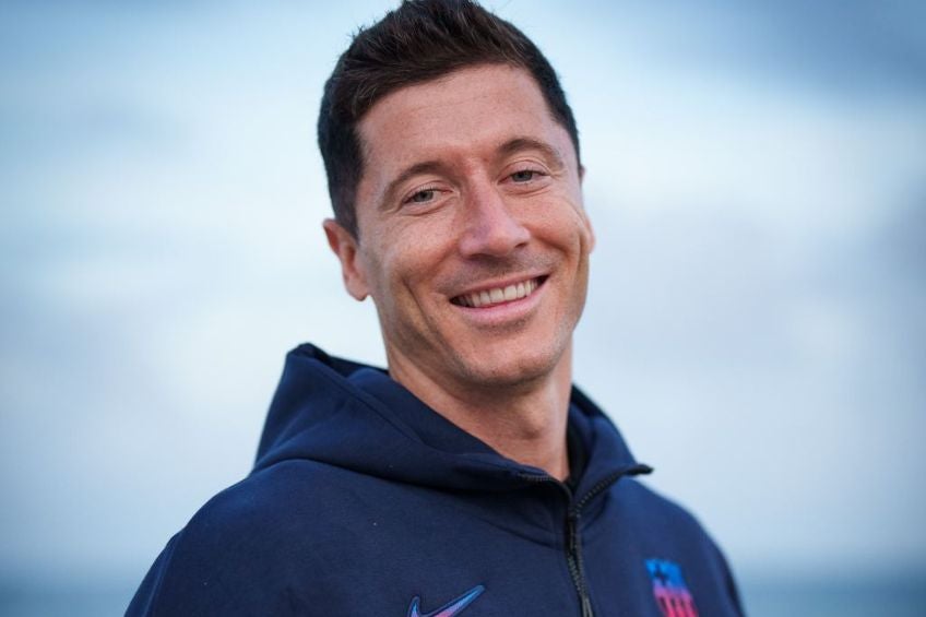 Lewandowski tras ser anunciado como refuerzo del Barcelona