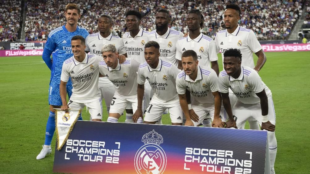 Real Madrid se presenta en el duelo amistoso