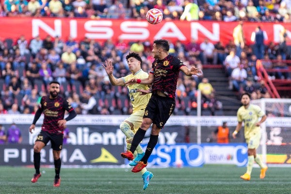 Tijuana vs América en acción