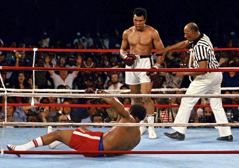 Muhammad Ali vence a George Foreman