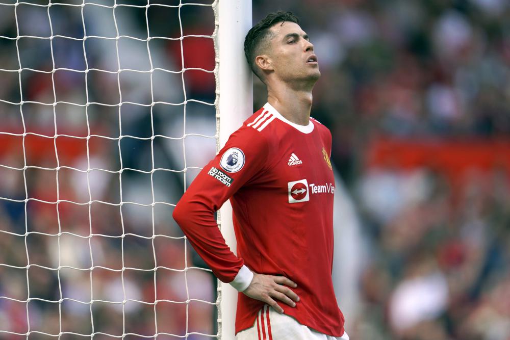 Cristiano Ronaldo, en lamento tras acción