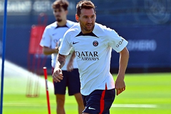 Messi con el PSG