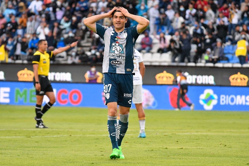 Ibáñez en un partido de Tuzos