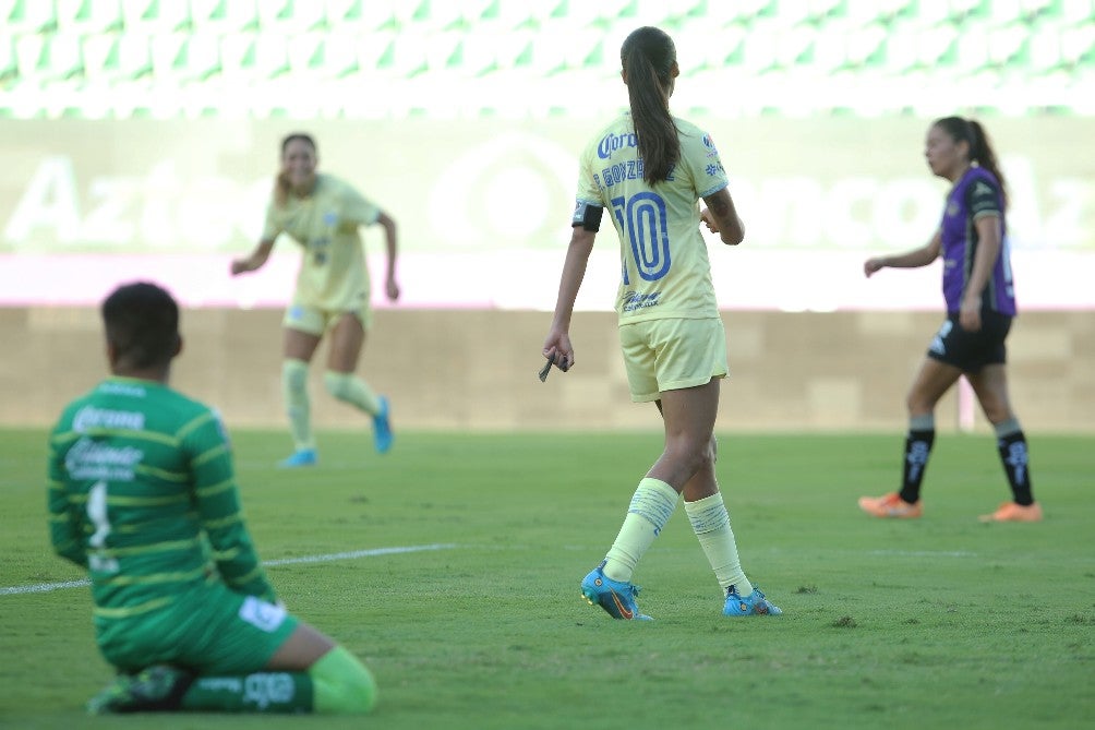 Alison González tras marcar gol a Mazatlán