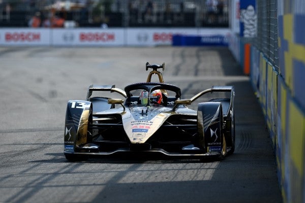 Antonio Félix Da Costa en acción en el GP de Nueva York