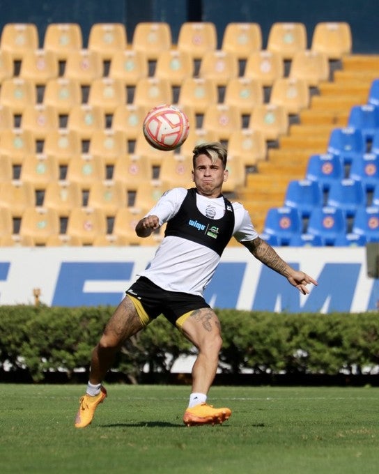 Yeferson Soteldo en entrenamiento