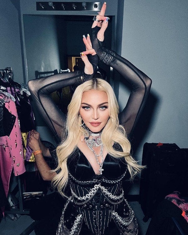 Madonna después de su show para el Pride 2022