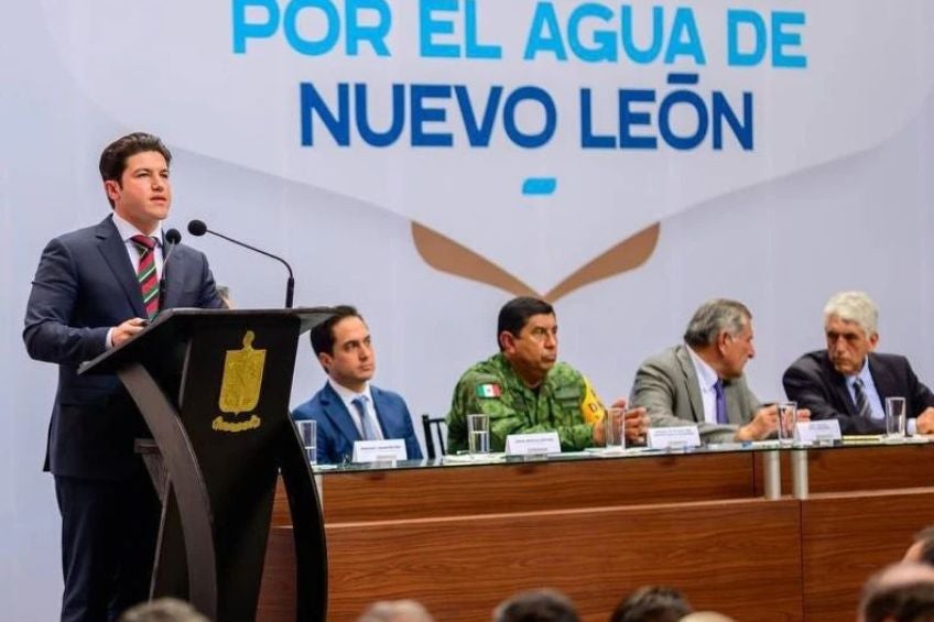 Samuel García en conferencia de prensa