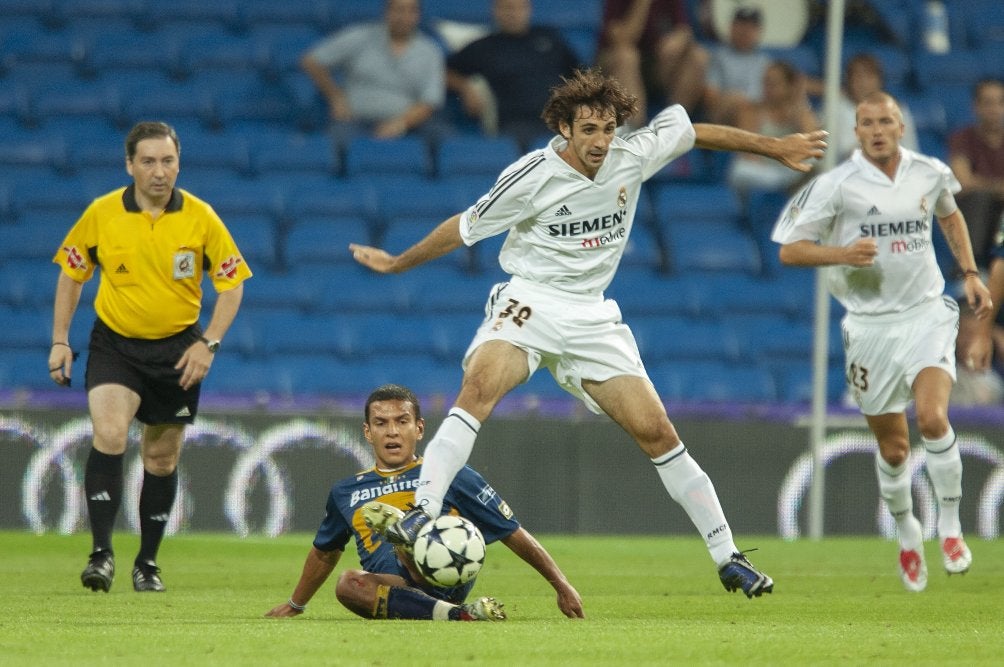 Pumas disputando el Trofeo Santiago Bernabéu 