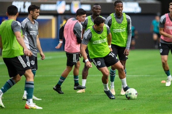 Chicharito con el LA Galaxy