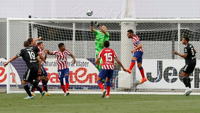 Atlético de Madrid y Juventus en partido amistoso