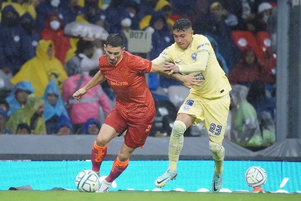 Emilio Lara con América vs Bravos