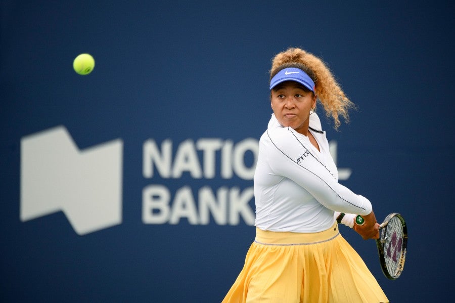 Naomi Osaka tuvo que abandonar el Abierto de Toronto