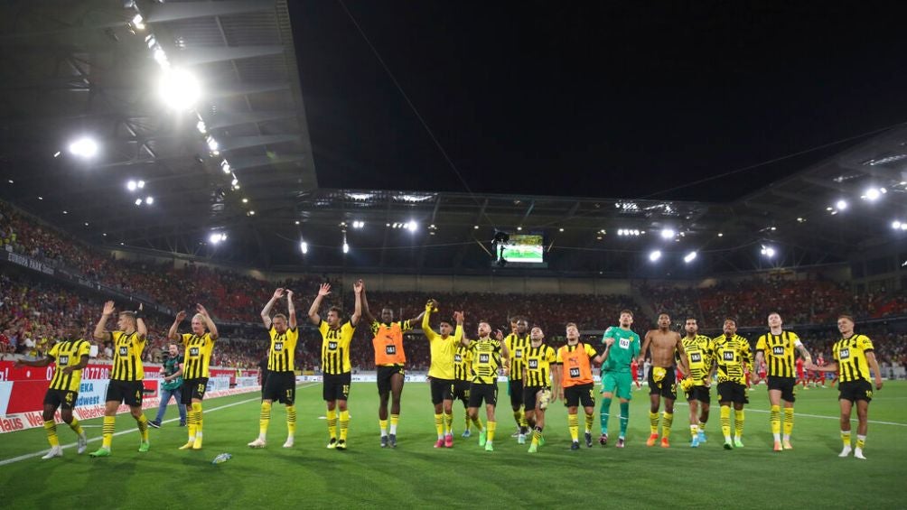 La escuadra del Borussia no ha extrañado a Haaland