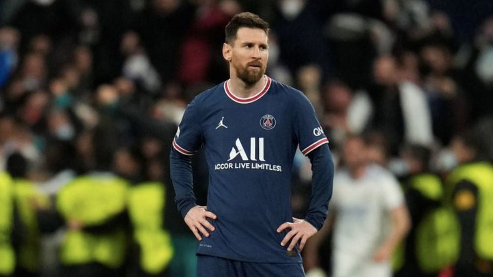 Messi la temporada pasada con el PSG