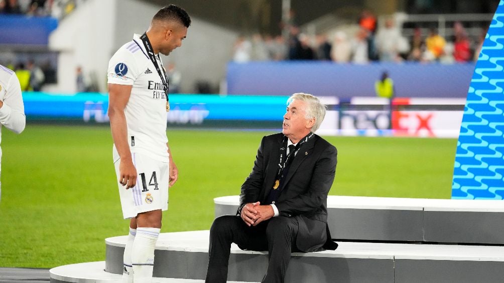 Casemiro es uno de los favoritos por Ancelotti