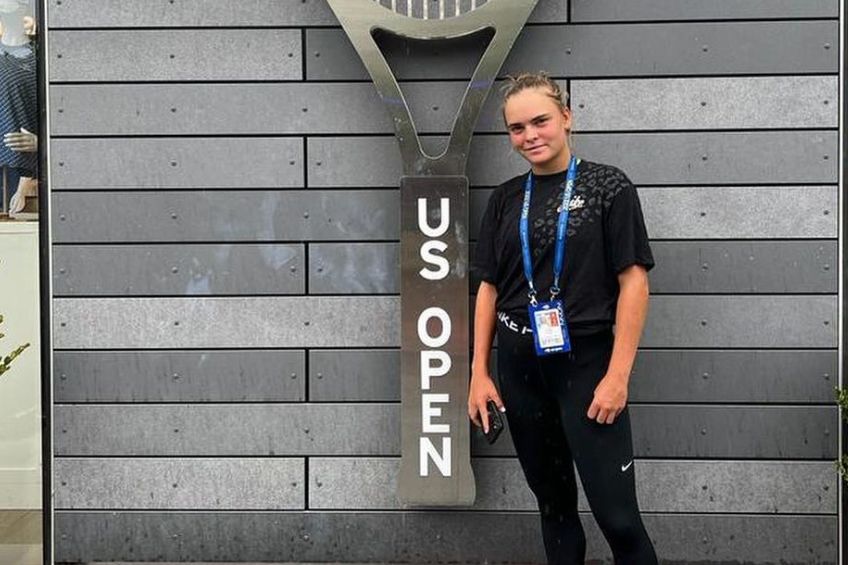 Sara Bejlek previo al US Open