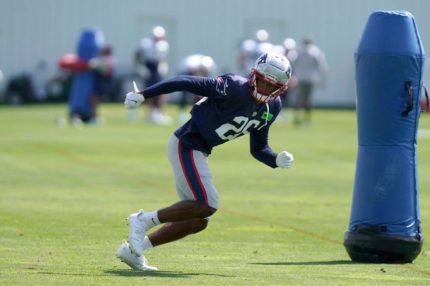 Shaun Wade durante un entrenamiento