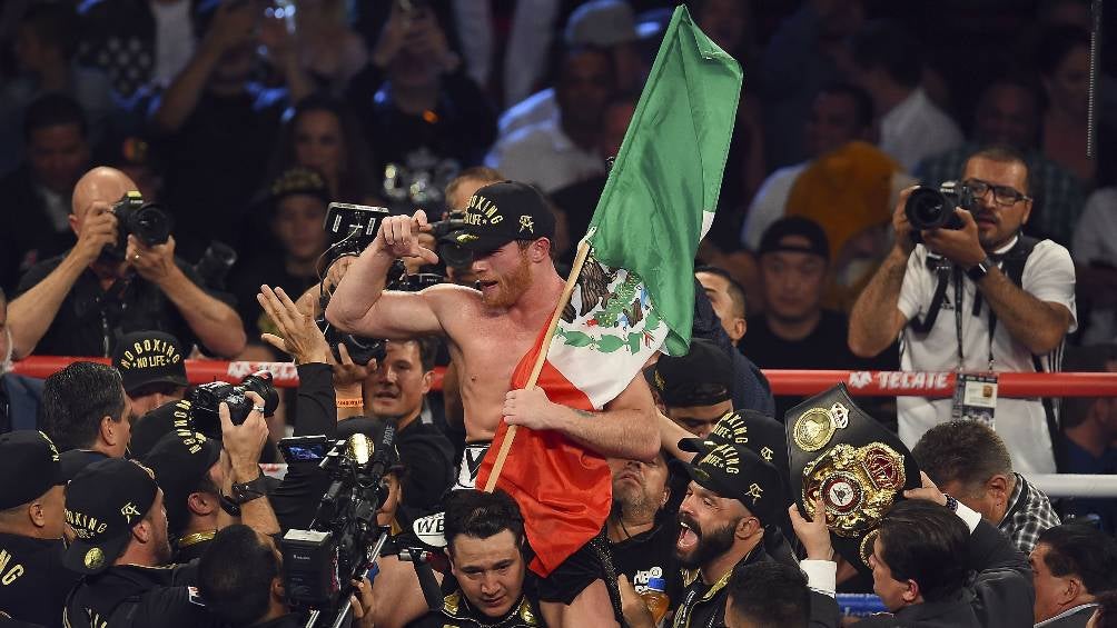 Canelo tras vencer a Golvkin 