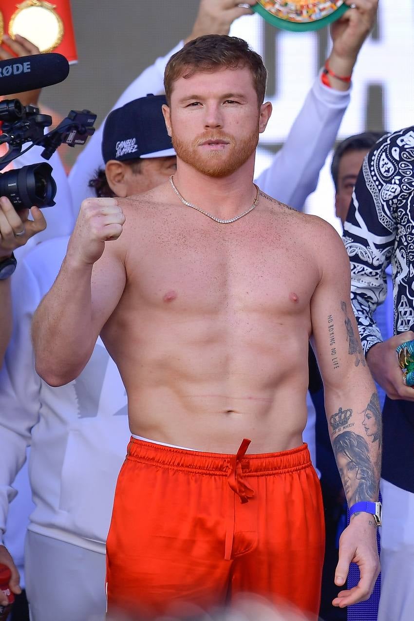 Canelo Álvarez previo a su pelea con GGG