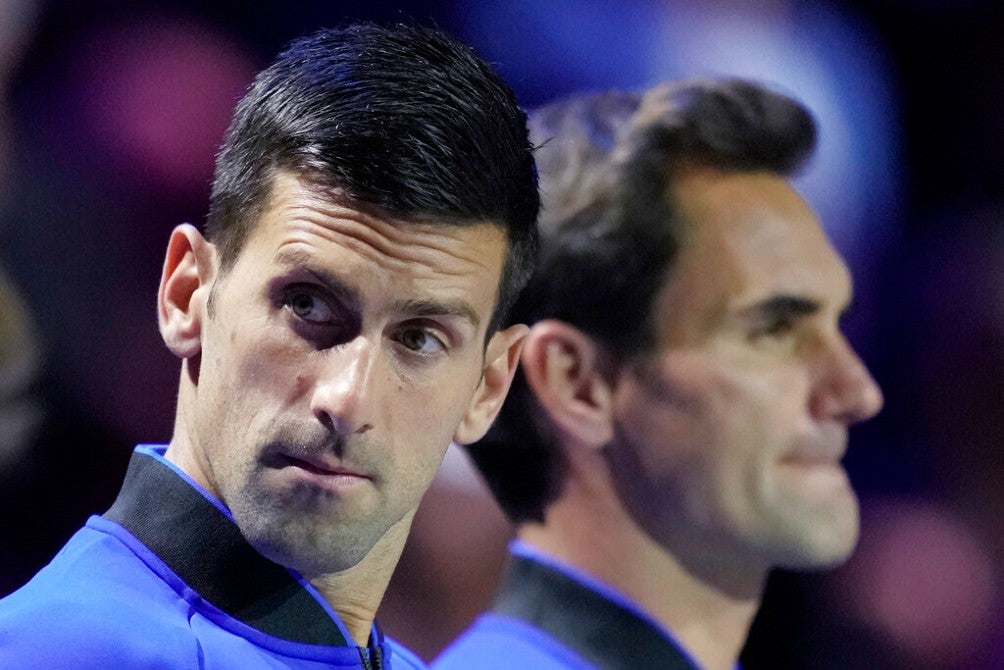 Despedida de Federer conmovió a Djokovic