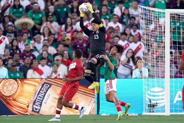 Ochoa en el México vs Perú